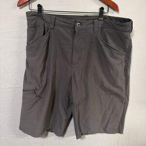 Patagonia Shorts Mens 36 Gray Hiking Outdoor Lightweight Nylon Cargo